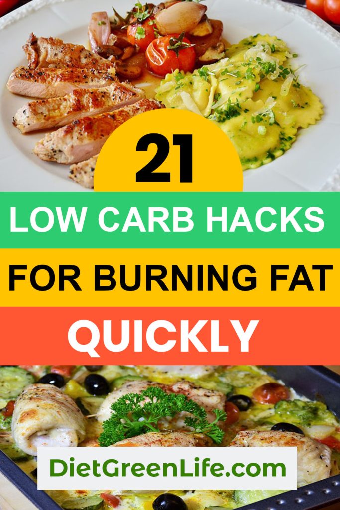 21 Low Carb Hacks for Burning Fat Quickly