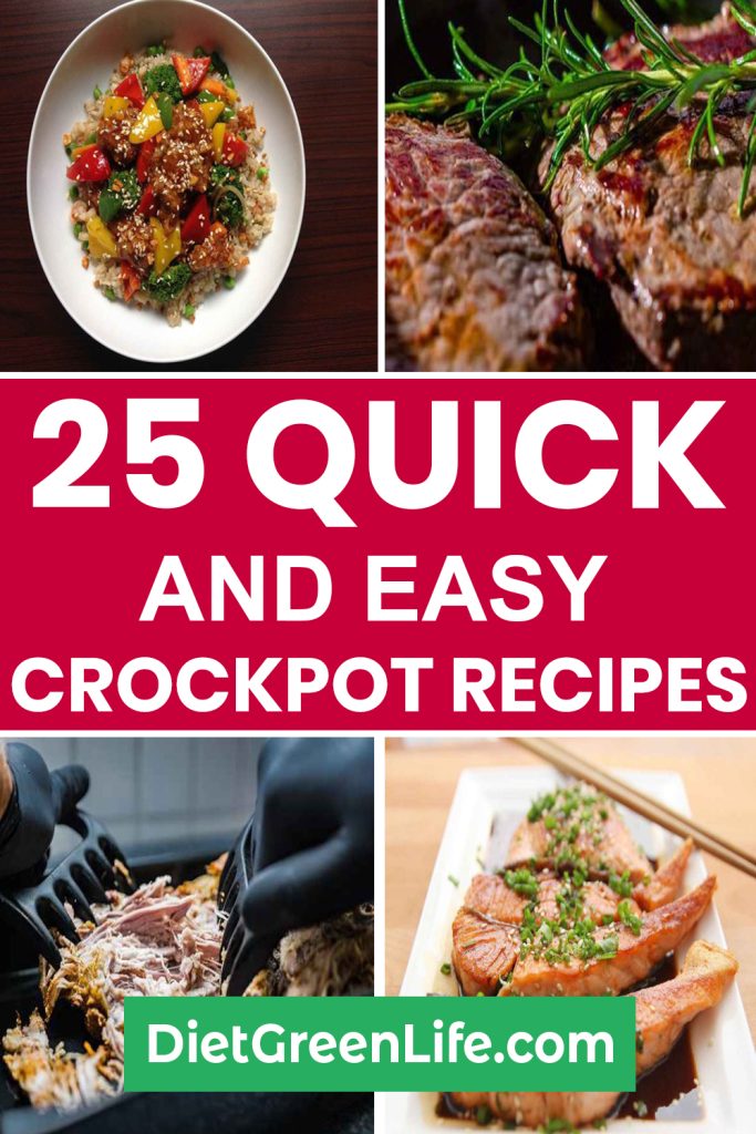 25 QUICK AND EASY CROCKPOT RECIPES