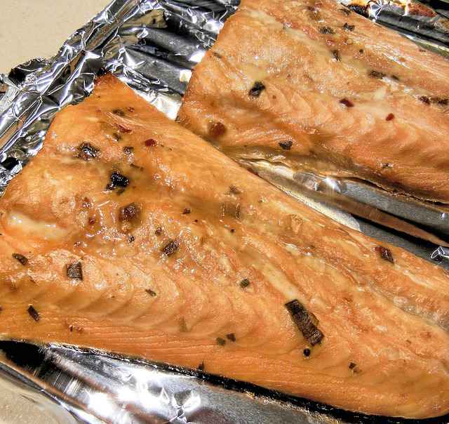 Lemon Dill Baked Salmon