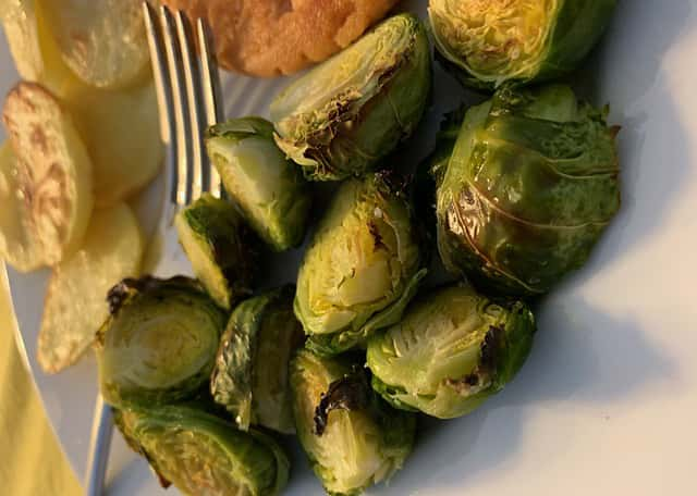 Balsamic Roasted Brussels Sprouts