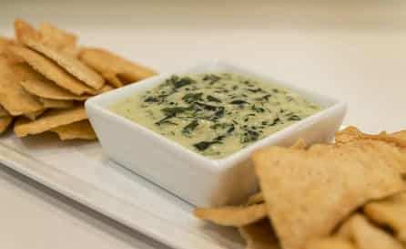 Cheesy Keto Spinach Artichoke Dip