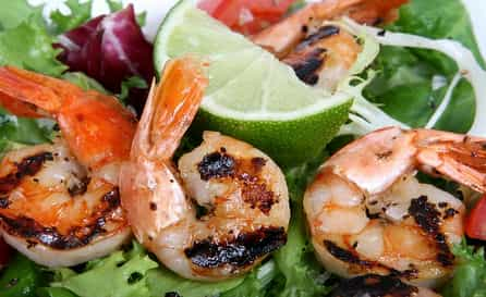 Lemon Herb Grilled Shrimp