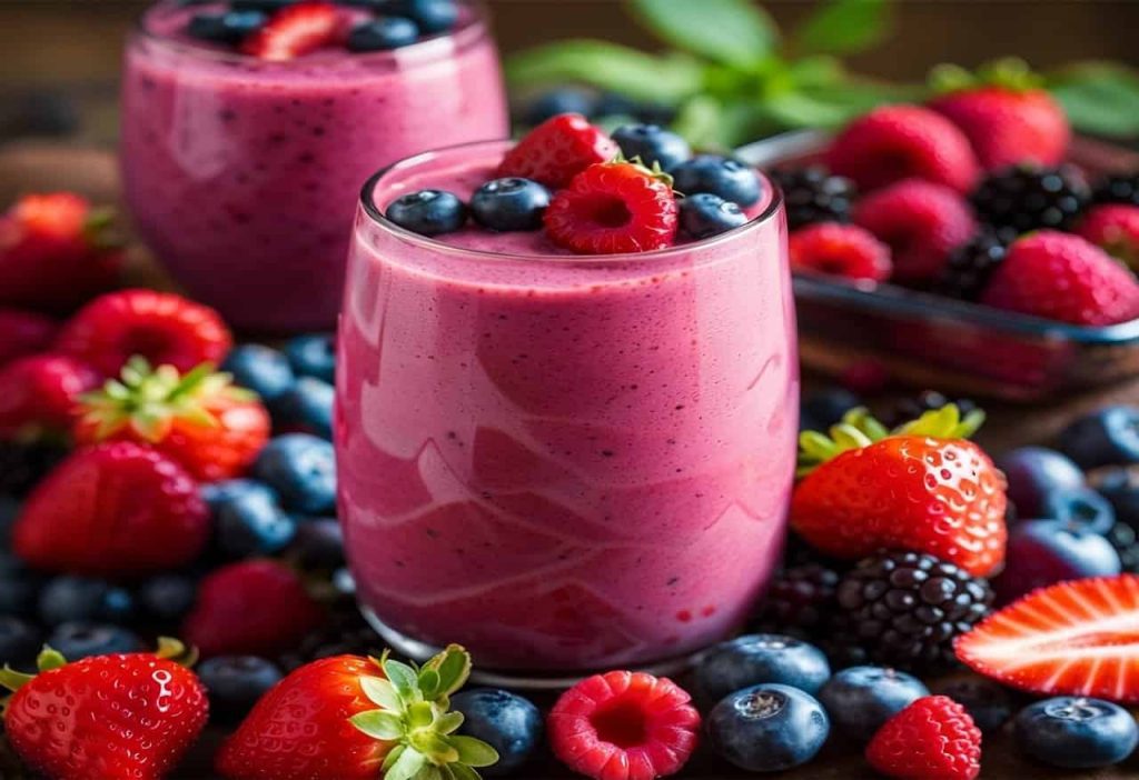 MIXED BERRY PROTEIN SHAKE