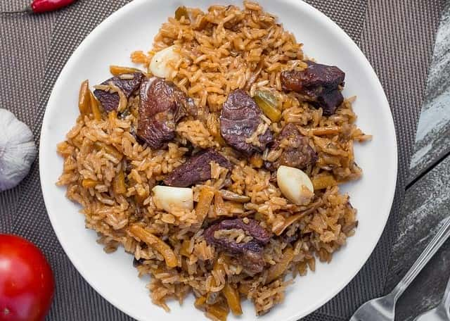 Wild Rice Pilaf with Dried Cranberries