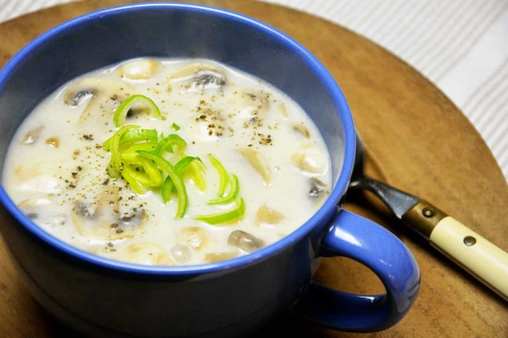 Wild Rice and Mushroom Soup